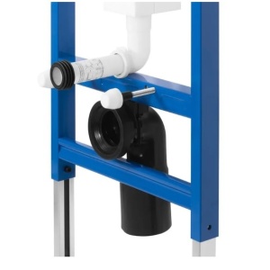 Cadru WC încastrat K011A-Q Rea cu buton T Black - Img 4