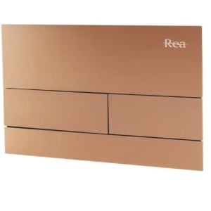 Cadru WC încastrat K011A-Q Rea cu buton T Brush Copper - Img 4