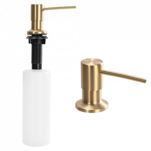 Dozator de săpun gold brush round