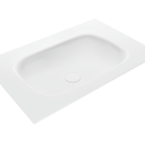 Dulap baie suspendat cu lavoar, model 3D, TERRA nuc, 80 cm - Img 9