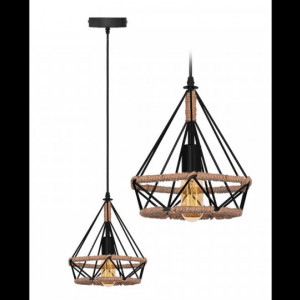 Lampa DE TAVAN SUSPENDABILA IN STIL loft Sfoara APP678-1CP - Img 1
