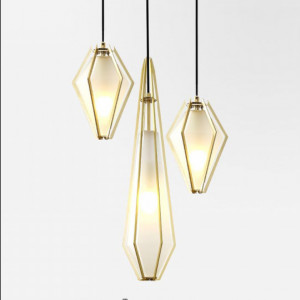 Lampa de tavan suspendata Diamant APP449-1CP - Img 3