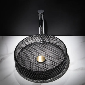 Lavoar Cristal pentru blat 39x12 cm - Img 5