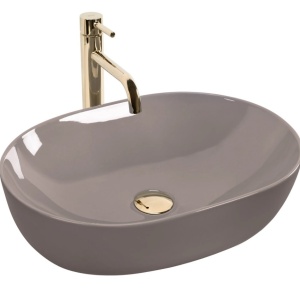 Lavoar pe blat Rea Lisa Beige Shiny