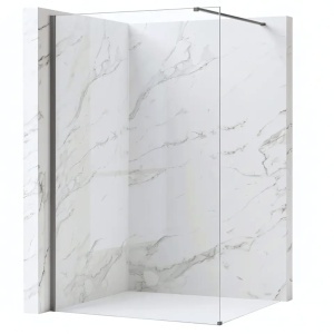 Paravan de dus Rea Flexi Transparent / Titan