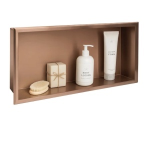 RAFT BAIE INCASTRAT PERETE 30x60 brush copper - Img 3