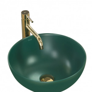 Rea Lavoar ceramic pentru blat Stella GREEN MAT