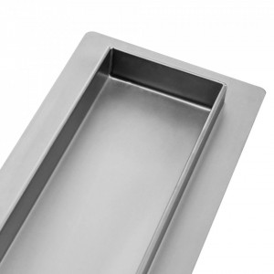 Rigolă de duș 50 CM REA PURE NEO PRO Nickel Brush - Img 5