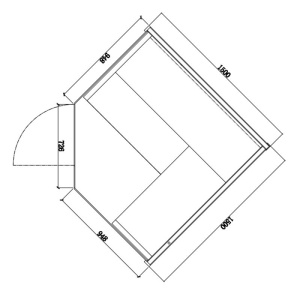 Saună finlandeză KEMI4 150×150 cm cu sobă HARVIA 6 kW – 4-5 persoane, saună tradițională, Hemlock, cromoterapie, Bluetooth | Deppo - Img 14