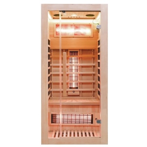 Sauna tip uscat cu infrarosu la temperaturi reduse pentru 1-2 persoane Alta1 90 x 90 cm - Img 3