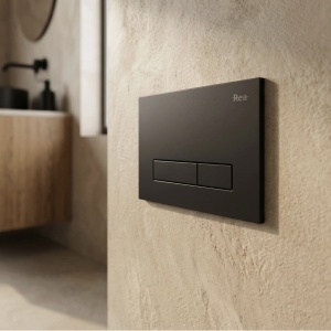 Set Cadru Îngropat Slim 024N pentru WC cu Buton HD Black - Img 4