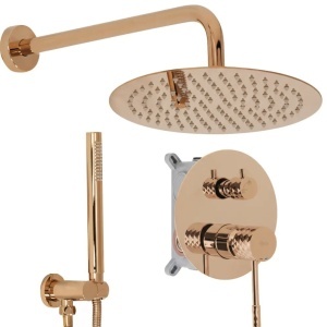 Set de dus incastrat Rea Lungo Diamond Copper + BOX