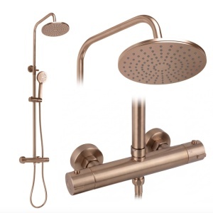 Set dus cu termostat Rea Parot Light Brush Copper