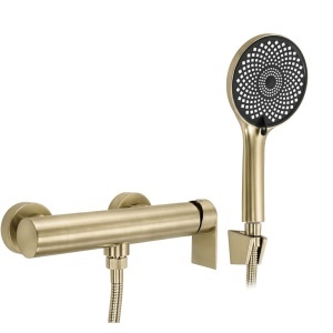Baterie de duș Rea Hunter Brushed Gold