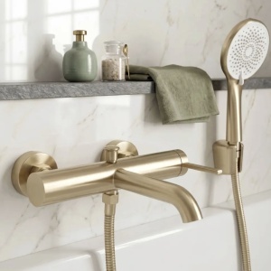 Baterie pentru cadă REA Rivo Brush Gold - Img 3