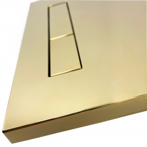 Buton tip H pentru cadru WC Gold - Img 7