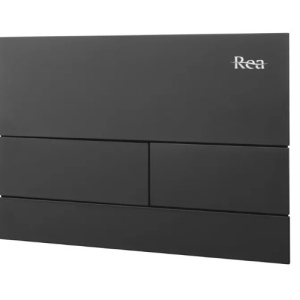 Cadru WC încastrat K011A-Q Rea cu buton T Black - Img 5
