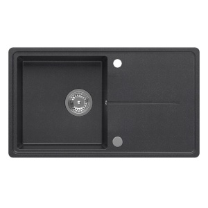Chiuvetă TONY 111 Granite din granit cu puncte negre - Img 2