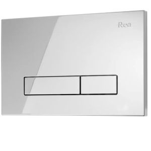 Clapeta pentru rezervor incastrat Rea HD K011A-Q Chrome - Img 2