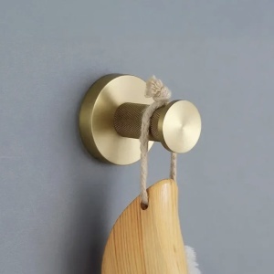 Cuier de baie 6606A Modern Brush Gold - Img 3