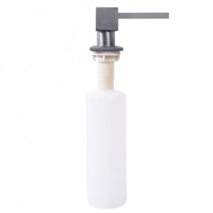 Dozator de săpun REA nickel brush square INOX - Img 2