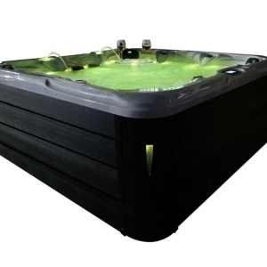 JACUZZI CU GRĂDINĂ 703A CARCASĂ ALB PERLAT ANTRACIT 230x230 CM - Img 9