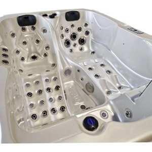 JACUZZI DE GRĂDINĂ SPA102 CARCASĂ PENTRU CAFEA ALB PERLAT 210x160 CM - Img 4