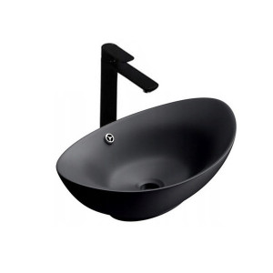 Lavoar Lara black, 60 x 37 x 19 cm