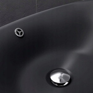 Lavoar Lara black, 60 x 37 x 19 cm - Img 3