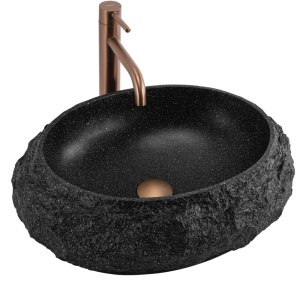 Lavoar pe blat Mika Black