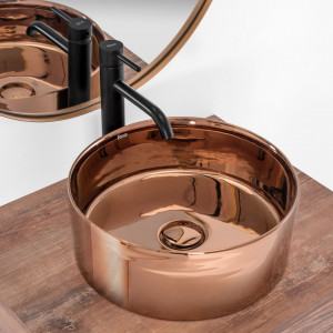 Lavoar pe blat Rea Ida Rose Gold - Img 4
