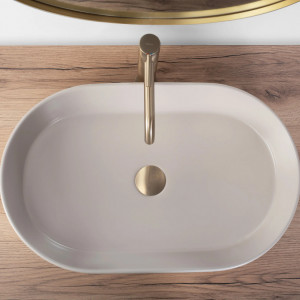 Lavoar pe blat Rea NADIA 60 BEIGE MATT - Img 4