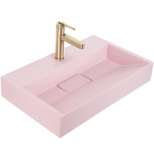 Lavoar pentru blat GOYA PINK 60CM + Cadru - Img 7