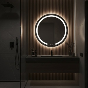 Oglindă LED cerc dimensiuni: 50, 60, 70, 80, 90, 100 - Img 2