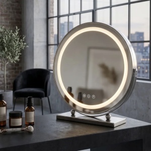 Oglindă LED MAKE-UP Chrome 40 cm - Img 3