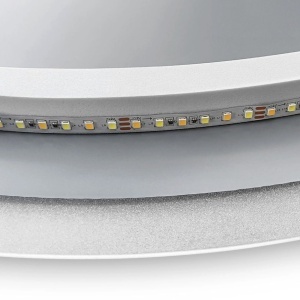 Oglindă LED rotundă 100 cm FFJ100 – oglindă modernă cu iluminare reglabilă pentru baie | disponibilă pe Deppo - Img 8