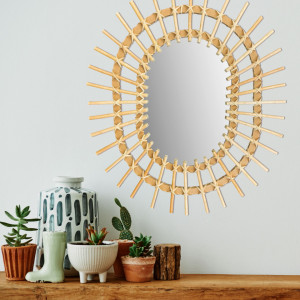 Oglinda perete Boho 57CM QDJ5749 - Img 3