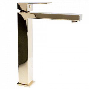 Robinet pentru lavoar REA Fenix GOLD HIGH - Img 1