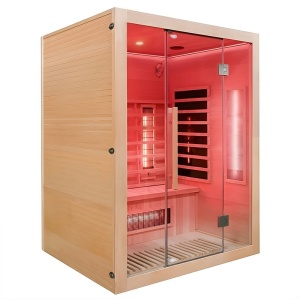 Sauna tip uscat cu infrarosu la temperaturi reduse pentru 3-4 persoane Alta 150 x 120 cm - Img 11
