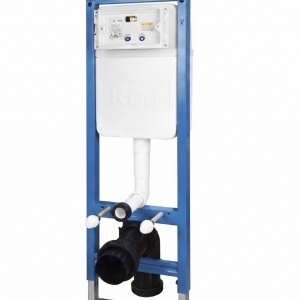 Set Cadru Îngropat Slim 024N pentru WC cu Buton J Satin - Img 7