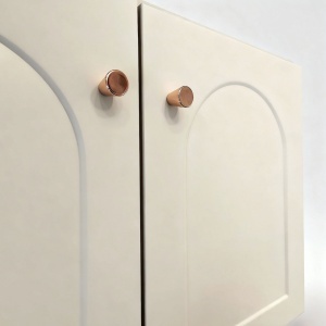 Set mobilier de baie cu lavoar Denver 60cm Creme - Img 3