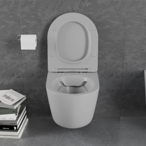 Set vas WC + Bideu FLSK Light Grey matt - Img 3