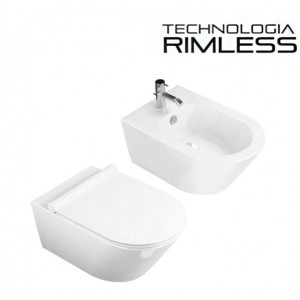 Set vas WC + bideu Sonet white - Img 2