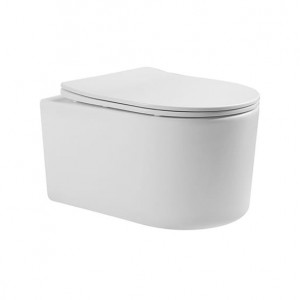 Set WC cu Bideu LORENTO capac SLIM soft-close duroplast - Img 2