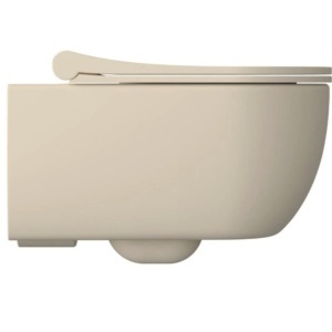 Vas WC EGO Michael Rimless, 49x37 cm, Jasmine semi-mat, Power Colour, montaj suspendat, capac duroplast soft-close easy off - Img 7