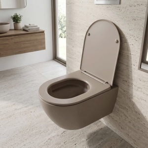 Vas WC suspendabil REA Focus Tornado Taupe - Img 6