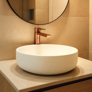 Baterie pentru baie REA ARGUS COPPER BRUSH High - Img 4