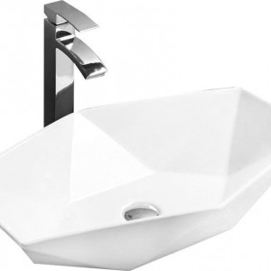 Baterie pentru baie Rea Lugano Slim Chrome High - Img 2