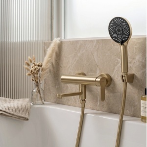 Baterie pentru cadă Rea Arcos Brushed Gold - Img 4