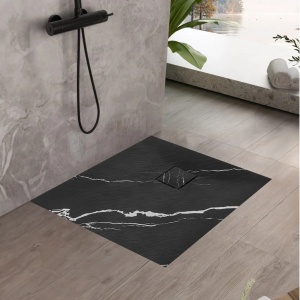 Cădiță de duș Carrara Black